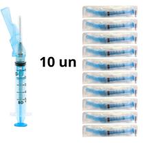 Seringa BD Solomed 3ml com Agulha 0,70X30mm Quantidade:10