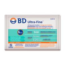 Seringa BD Ultra-Fine Insulina 100U Agulha Curta 6mm com 10 Unidades Seringa BD Ultra-Fine Insulina 100U Agulha Curta 6mm com 10 Unidades