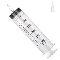 Seringa BeHerk 300ml para líquido com adaptador de ponta selado individualmente