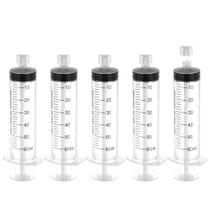 Seringa BHOWISK 60 ml Luer Lock com tampa estéril embalada individualmente, pacote com 12 unidades Seringa BHOWISK 60 ml Luer Lock com tampa estéril embalada individualmente, pacote com 12 unidades