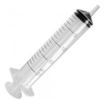 Seringa Bico Luer Slip 20ml Sem Agulha Livre De Látex 10 unidades Capacidade em volume 5 mL