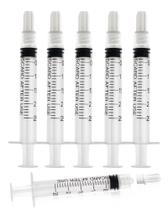 Seringa Cafozsmu Luer Lock 2,5 ml/cc de plástico estéril x100 Seringa Cafozsmu Luer Lock 2,5 ml/cc de plástico estéril x100
