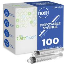Seringa Care Touch CTSLL10 10 ml Luer Lock com ponta de seringa x100