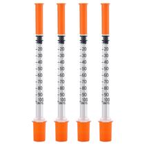 Seringa de 1 ml, 30 G, 1/2 pol., calibre 30 - pacote com 100 Seringa de 1 ml, 30 G, 1/2 pol., calibre 30 - pacote com 100