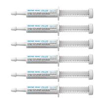 Seringa de 15 g de gel para animais de estimação PetAG Bene-Bac Plus, pacote com 6 Seringa de 15 g de gel para animais de estimação PetAG Bene-Bac Plus, pacote com 6