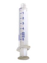 Seringa de 5ml Sem Émbolo de Borracha Luer Lock para Aplicação de Resina Seringa de 5ml Sem Émbolo de Borracha Luer Lock para Aplicação de Resina