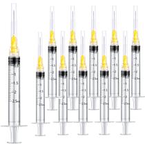Seringa de plástico Zoganton 2,5 mL 25 Ga Luer Lock, pacote com 100