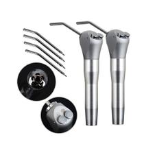 Seringa de pulverização de água Dental Air TDOU Triple de 3 vias e 2 bicos Seringa de pulverização de água Dental Air TDOU Triple de 3 vias e 2 bicos
