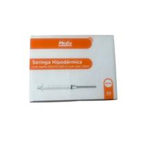 Seringa Descartável 20ml Agulha Medix Bico Luer Lock 20x70