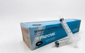 Seringa Descartável 20mL Luer Slip Sem Agulha Procare Cx com 50 Unidades