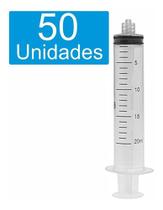 Seringa Descartável 20ml Sem Agulha LL 50 Unidades BD Seringa Descartável 20ml Sem Agulha LL 50 Unidades BD