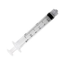 Seringa descartável de 3ml, Luer Lock, Sem Agulha SR - 50 Unidades