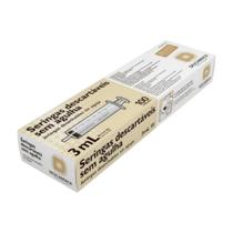 Seringa Descartável Descarpack Luer Lock com 100 unidades