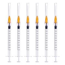 Seringa descartável Hyddeb de 1 mL com agulha de 25 G e 1 cm (pacote com 100)