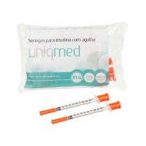 Seringa Descartável Insulina 1ml Ag 6X0.25 10un Seringa Descartável Insulina 1ml Ag 6X0.25 10un