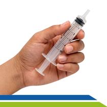 Seringa Descartável Sem Agulha Luer Slip 5 ml ou 10 ml Descarpack Estéril Hospitalar Atóxica