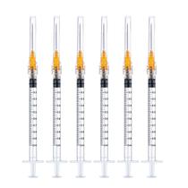 Seringa Dfpty 1 ml, pacote com 25, agulha 25G de 2,5 cm Seringa Dfpty 1 ml, pacote com 25, agulha 25G de 2,5 cm