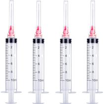 Seringa dispensadora de plástico Fovafod 10mL 18Ga (pacote com 50)