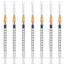 Seringa dispensadora de plástico Fovafod 1mL 25Ga (pacote com 50)