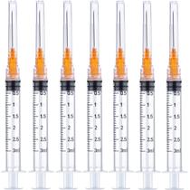 Seringa dispensadora de plástico Fovafod 3mL 25Ga (pacote com 50)