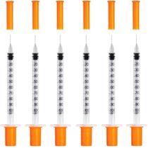 Seringa dispensadora descartável de 1 mL 29G 1/2 polegada, pacote com 50