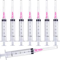 Seringa DM YOSLEB 10ml/cc de plástico Luer Lock 18Ga (pacote com 100)