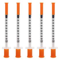 Seringa EassyRing U-100 1mL com 30G 1,27 cm Agulhas x 100 Seringa EassyRing U-100 1mL com 30G 1,27 cm Agulhas x 100