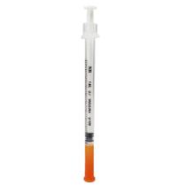 Seringa Estéril de Uso Único Para Insulina Com Agulha Fixa 1 ml - SR