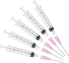 Seringa HaBeuniversal Kit com 5 Unidades de 5 ml para Refil de Tinta Seringa HaBeuniversal Kit com 5 Unidades de 5 ml para Refil de Tinta