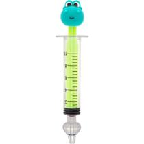 Seringa Higienização Lavagem Nasal p/ Bebê Dino Verde - Buba