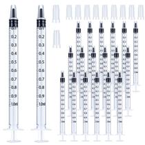 Seringa HiMo Plástica 1ml Pacote com 20 Unidades com Tampa Sem Agulha Seringa HiMo Plástica 1ml Pacote com 20 Unidades com Tampa Sem Agulha