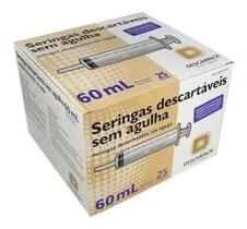 Seringa HiPodérmica 60 Ml Descarpack Bico Cateter - 50 unid