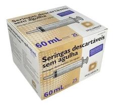 Seringa HiPodérmica 60 Ml Descarpack Bico Cateter