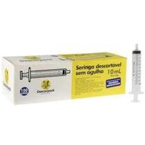 Seringa Hipodérmica Descarpack 10ml Luer Slip 100 Unidades Tamanho:10ml
