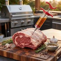 Seringa Injetora De Temperos Para Carnes Frango Costela 30ml