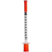 Seringa Insulina Uniqmed 1ml 6x0,25mm 31G - 10 seringas Seringa Insulina Uniqmed 1ml 6x0,25mm 31G - 10 seringas