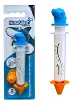 Seringa Lavagem Nasal Bebes Criancas 10ml Tubarao Nosewash