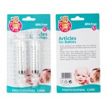 Seringa Lavagem Nasal Infantil Adulto Kit Com 2