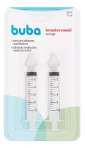 Seringa Lavagem Nasal Para Bebê Com Bico De Silicone 2 Und - Buba