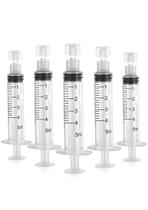 Seringa LZHNB Luer Lock descartável estéril de 5 ml (pacote com 50)