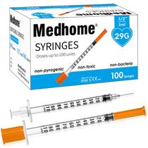 Seringa Medhome 1 ml 29G 1,3 cm Pacote com 100