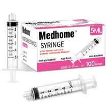 Seringa Medhome 5 mL Luer Lock Estéril - Pacote com 100 unidades Seringa Medhome 5 mL Luer Lock Estéril - Pacote com 100 unidades