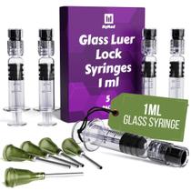 Seringa MyMed Borosilicate Glass Luer Lock 1 ml de capacidade x5
