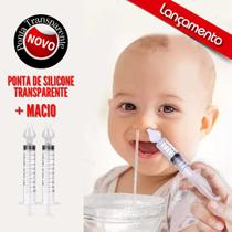 Seringa Nasal Infantil Care Limpeza Do Nariz 10 mL 2 unidades Seringa Nasal Infantil Care Limpeza Do Nariz 10 mL 2 unidades