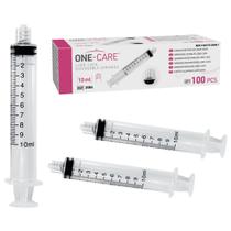 Seringa ONE-CARE 10 ml Luer Lock 100 unidades Seringa ONE-CARE 10 ml Luer Lock 100 unidades