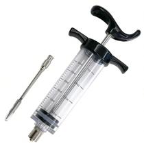 Seringa Plástica 30ml Injetora De Tempero Culiinária Profissional Carne Aves Peixes 30ml