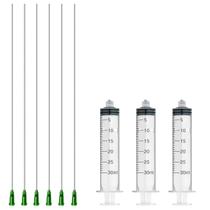 Seringa Rachel's Closeouts 30ml Agulhas 14G 25cm 6 unidades Seringa Rachel's Closeouts 30ml Agulhas 14G 25cm 6 unidades