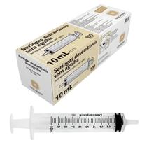 Seringa sem agulha 10 ML Luer Slip Descartável caixa com 100 unidades - Descarpack Seringa sem agulha 10 ML Luer Slip Descartável caixa com 100 unidades - Descarpack