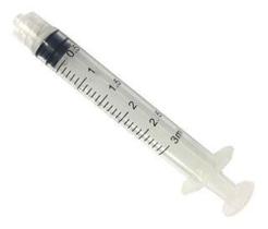 Seringa sem agulha 3mL Luer Slip (Caixa com 100) - Descarpack