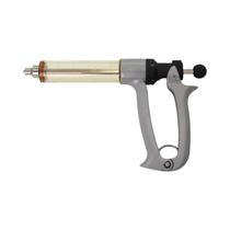 Seringa Semi-Automática Ajustável Contínua De 25/50ml Para Vacinação Animal Gado Ovelhas Porcos